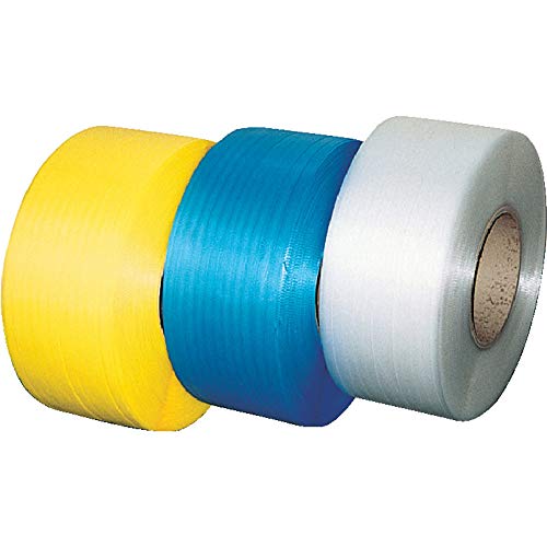 TRUSCO(トラスコ) 自動梱包器用PPバンド幅15.5mmX長さ2500m 黄 GPP15558Y