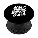 Kieferop Support Unterstützung Kiefer Kieferoperation PopSockets mit austauschbarem PopGrip