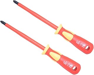 2 Pieces 1000V Insulated Screwdriver Electrician Repairing Tools 5.5mm