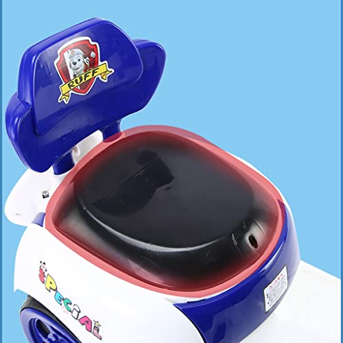 Hemdi 6V Ride Motorcycle For Kids 3 To 8 Years Old, Electric Motorbike For Boys Girls With Training Wheels, Headlights, Music (Color : Red, Size : 90 * 21 * 66Cm) #TOP6