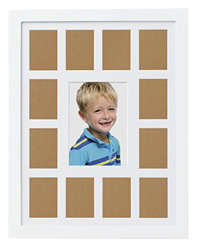 Kate & Milo Grades 1-12 School Picture Frame, Year By Year School Keepsake, Student Memories, K-12 School Photo Frame, School Keepsake Frame, Grad Party Picture Frame, White #TOP1