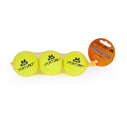 SPORTSPET Tennis Balles pour Chien (Lot de 3) Cover