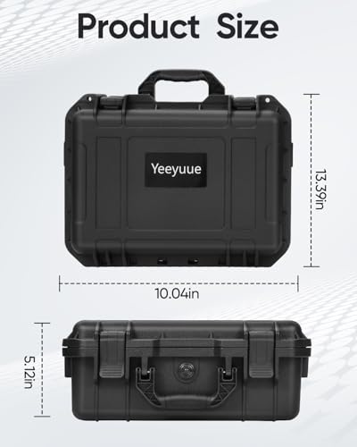 Yeeyuue Carrying Case for Nintendo Switch,IP67 Waterproof Hard Shell Travel Case with Soft Lining,Protective Storage for Console,Pro Controller & All Accessories