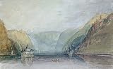SYlale Cuadro Sobre Lienzo Lienzo De Arte Pintura al óleo Palatinado de Joseph Mallord William Turner para decoración de pared 60x90cm