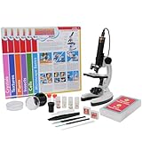 AmScope IQCREW Kid's Premium 85+ Piece Microscope, Color Camera and Interactive Kid's Software Kit with Educational Experiment Cards