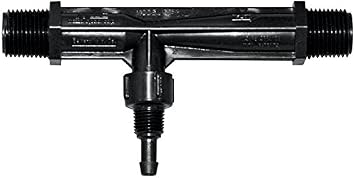 Mazzei 384K 1/2 PVDF Venturi InjectorOnly Online Authorized Distributor of Mazzei Injectors