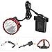 Kohree Coon Hunting Lights Mining Miner Headlamps with 2 Lighting Modes 5W 10W, 7800 mAh Rechargeable Battery, Waterproof Cree T6 LED Headlight for Camping Fishing with Longer Lighting Time