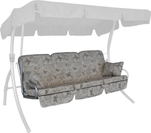 Cojín para balancín de jardín de 3 plazas beige Angerer Comfort 6