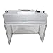 TECHTONGDA 110V Air Flow Clean Bench Dust Free Room Workshop Three Adjustable Speed Vertical Laminar Flow Hood HEPA-Filter for ISO 5 Cleanliness Dust Free Work 47.2x23.6x29 inch Working Area