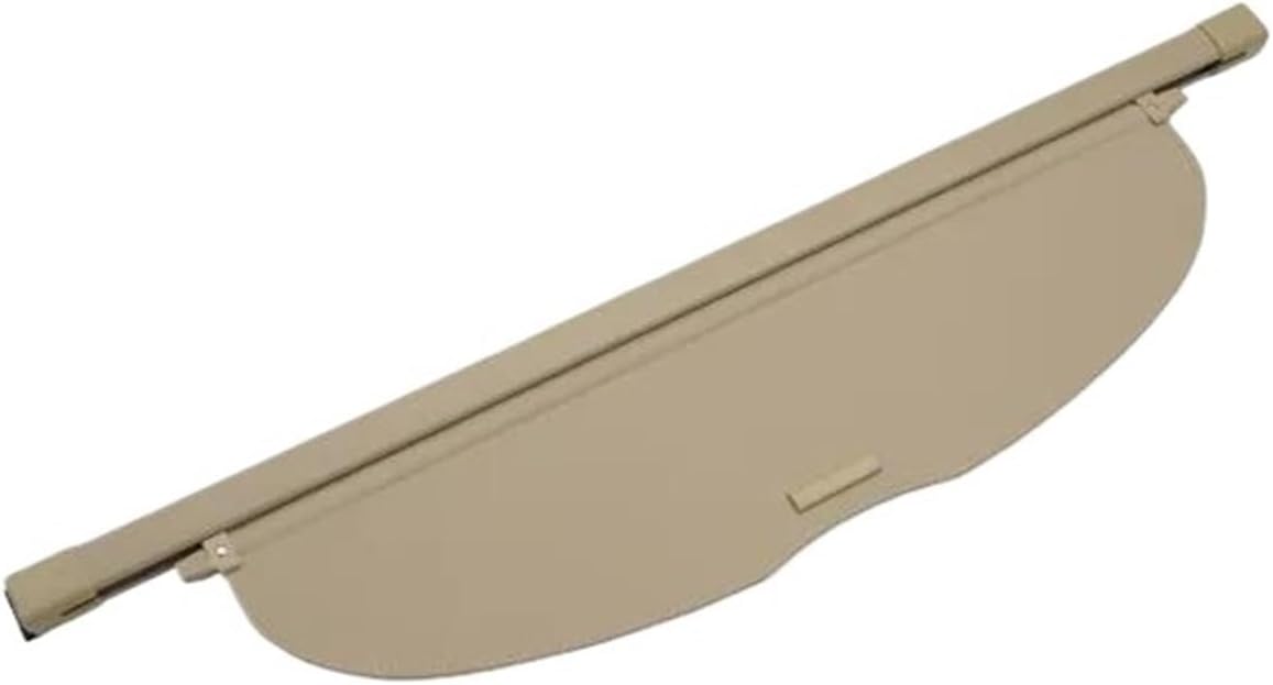 For CRV CR-V 2017-2019 Aluminum+Canvas Rear Cargo Cover Privacy Trunk Screen Security Shield Shade Sturdy Boot Cover(Beige)