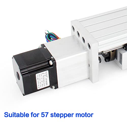 Rattmmotor Zbx80 200Mm Stroke Cnc Linear Stage Motion Actuator X Y Z Axis Linear Slide Rail Aluminum Alloy Cross Sliding Table Linear Rail Guide Sfu1605 Ballscrew+Nema23 57 Stepper Motor For Cnc #TOP6