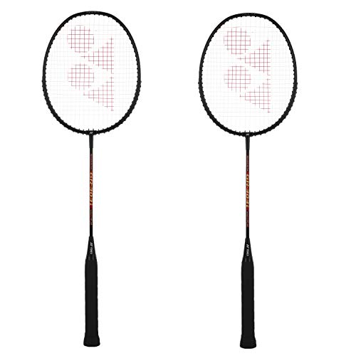 Raquettes de badminton YONEX GR 303 I lot double noir pour débuter sans vibrations