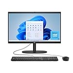 HP 21.45 inch All-in-One Desktop PC, FHD Display, Intel Processor N200, 8 GB RAM, 512 GB SSD, Intel UHD Graphics, Windows 11 Home, Jet Black, 22-dg0340 (2025)