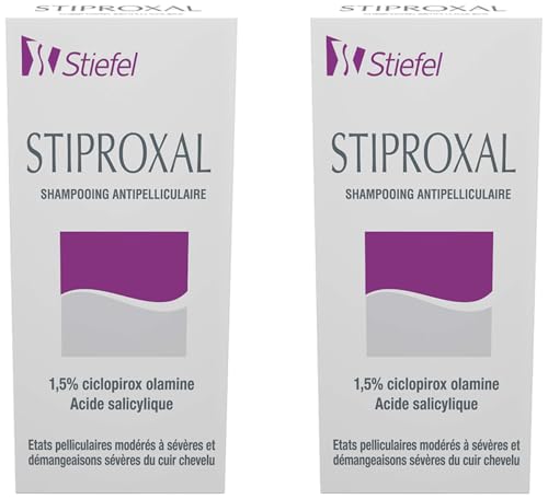 Stiproxal Shampooing Antipelliculaire Cuir Chevelu Sec, Elimine Efficacement Les Pellicules et Calme Les Démangeaisons du Cuir Chevelu, 100 ml