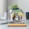 Funny Tech Guys Office Decor, Humorous Gifts for IT Team Technical Tech Guys Engineers Programmer, Technician Gifts Engineer Gift Acrylic Plaque Sign Office Desk Decor