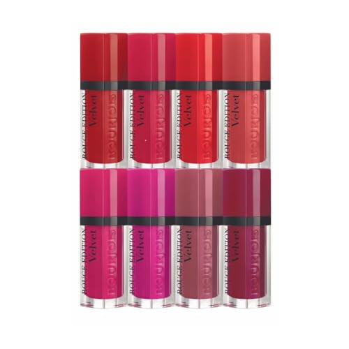Bourjois - Rouge à lèvres Rouge Edition Velvet - Formule liquide - Fini mat et intense - Longue Tenue - 25 Berry Chic 7,7ml