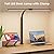 APMIEK LED Desk Lamp for Home Office, Remote Control Computer Desk Light Bright Table Lamp for Study Dimmable Desk Lighting with Clamp Adjustable Gooseneck, Double Head, 24W, Black