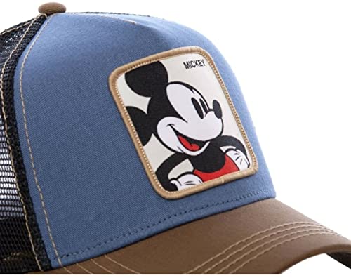 Gorra Trucker Unisex Ajustable Cartoon Mouse Azul miniatura 3