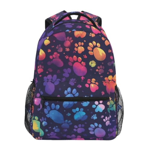 Sac à dos scolaire carlin ergonomique avec bandoulière et grande capacité