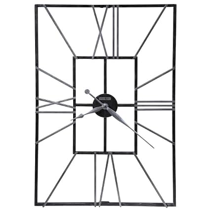 Howard Miller Krakow Wall Clock II 549 423 – Oversized Wrought Iron with Quartz Movement product