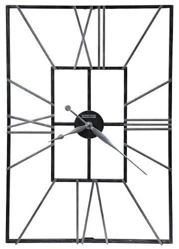 Howard Miller Krakow Wall Clock II 549 423 – Oversized Wrought Iron with Quartz Movement