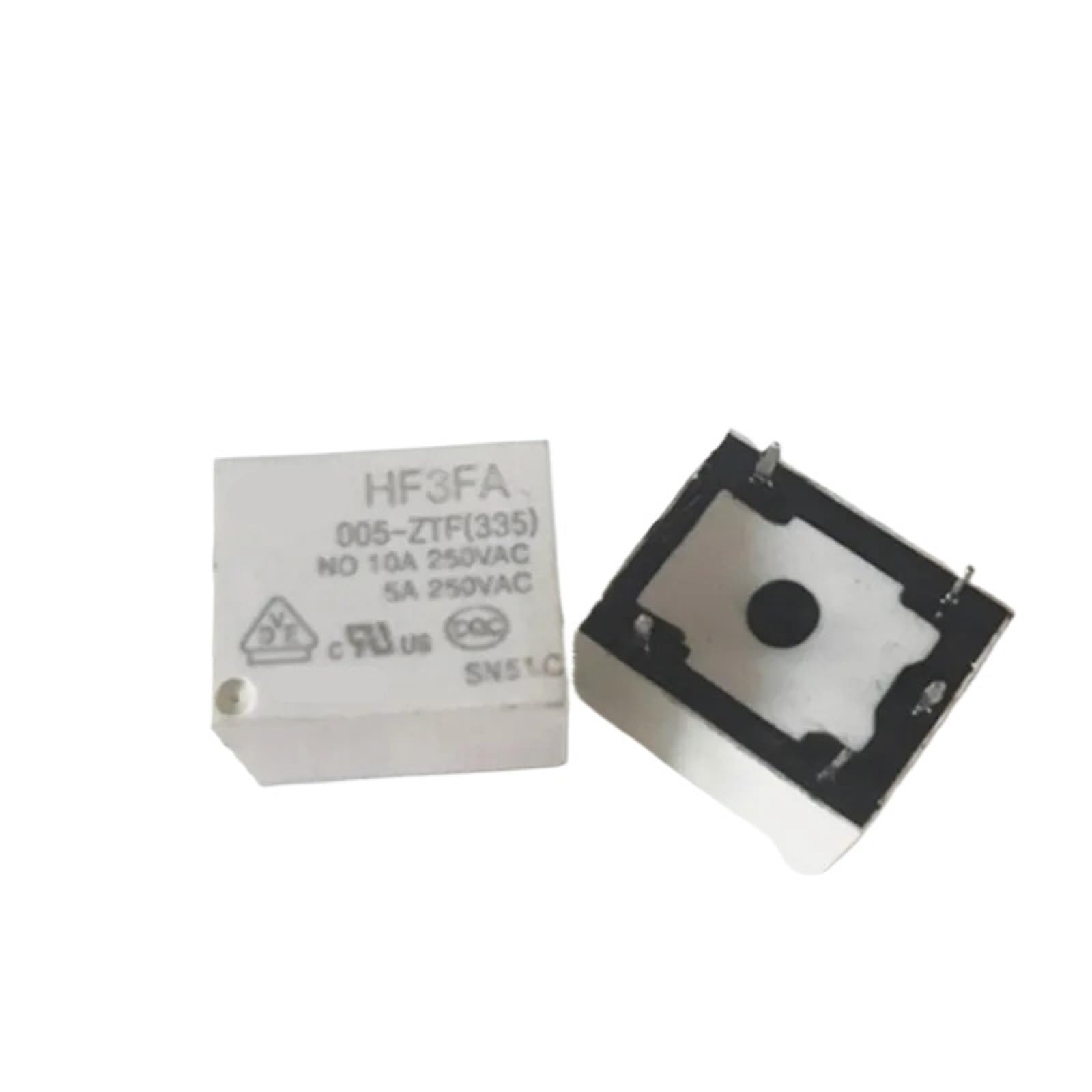 HF3FA-012-ZTF relais 12V CC 10A pour circuit imprimé domestique - 2