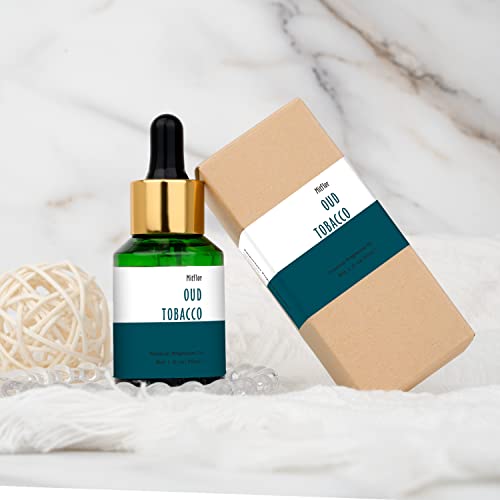 Oud Tobacco Fragrance Oil, Mitflor Single Scented Oil, Large Size Premium Grade Fragrance Oil For Soap & Candle Making, Aromatherapy Oil, Men & Woody Scent For Home Fragrance, 30Ml #TOP5
