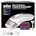 Braun Smart IPL Skin i·expert 7, Dauerhafte Laser Haarentfernung, IPL Geräte Haarentfernung, Designed in Germany — Inkl. Gillette Venus Rasierer, 3 Aufsätze, Gesicht und Körper — PL7263, Weiß/Rosegold