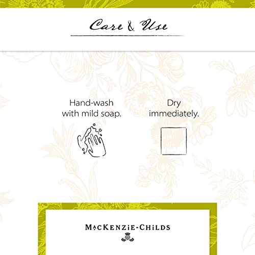 Mackenzie-Childs Courtly Check Enamel Pitcher, Kitchen Counter Decor For Water, Flowers, And More #TOP5