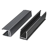 DIYOLFALL Golf Cart Windshield Sash Retaining Clips Fits 1.25"x10" Windshield Sash EZGO RXV 2008 Up,