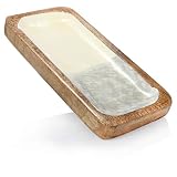 TOLLES GESCHENK: Die Holzschale ist ein perfektes Geschenk für Freunde und Familienangehörige mit einer Leidenschaft für Deko-Artikel und Einrichtung aus Holz!