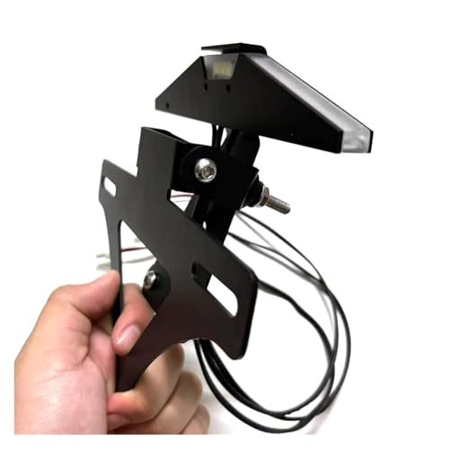 Support Plaque Moto Arrière Super DK1290 Réglable et Anti Vibration - 2
