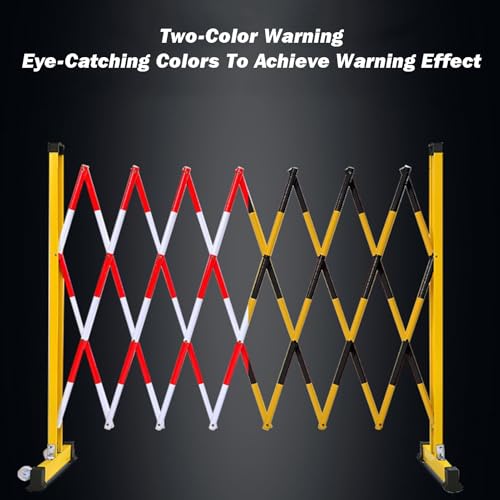 Barrière rétractable 400 cm pliable pour zone de sécurité - 7