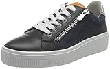 FEEL+Leather MARCO TOZZI Damen 2-2-23769-26 Leder Sneaker, Navy Comb, 38 EU