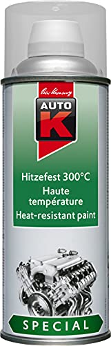 AutoK Special - Hitzefester Klarlack 300°C, 400ml, glänzend - Hitzebeständig bis 300°C