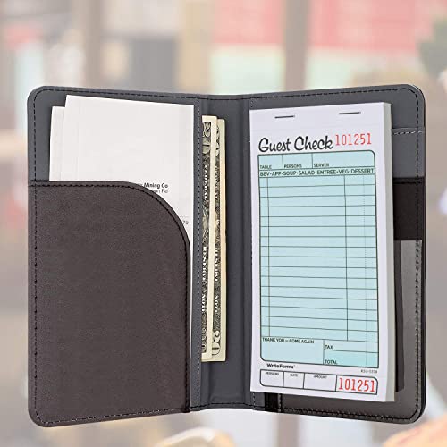 Writepads Guest Check Book,3-2/5" X 6-3/4 ",1 Park Check Pad,Waitress,Server Note Pads 50 Sheets/Pad (10 Pack) #TOP4