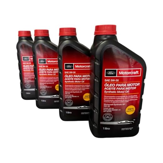 Kit 4 Oleo Motorcraft 5w30 Ford Sintético