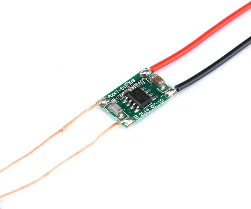 Close-up view of the JESSINIE wireless power transmitter circuit board