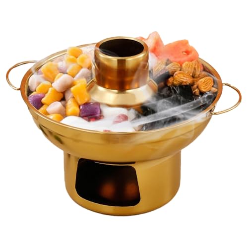 Olla caliente de acero inoxidable contenedor para exhibición de alimentos 2