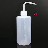  New Lab Supplies - Botella de agua transparente (500 ml)