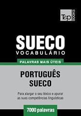 Capa de Vocabulário Português-Sueco - 7000 palavras mais úteis