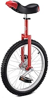 Unicycle - Bicicleta estática de equilibrio con ruedas de 20 pulgadas, asiento ajustable, capacidad de 150 kg, patinete de fitness para rendimiento de circo