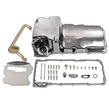 JGhyperX 302-1 81074 LS Swap Retrofit Oil Pan Kit Compatible with GM Classic Car Muscle Car Trucks LS Gen III IV Aluminum 1955-87 LS1 LS2 LS3 LS6 LSX 4.8L 5.3L 5.7L 6.0L 6.2L Engines (302-1 Polished)