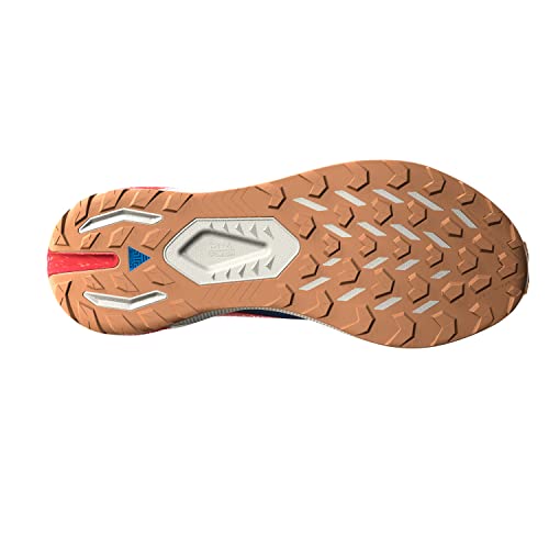 Brooks Women's Catamount 2 Trail Running Shoe - Navy/Bittersweet/Peacoat - 5 Medium