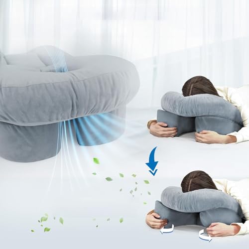 Almohada abajo para dormir y cojín transpirable de lectura para sofá 5