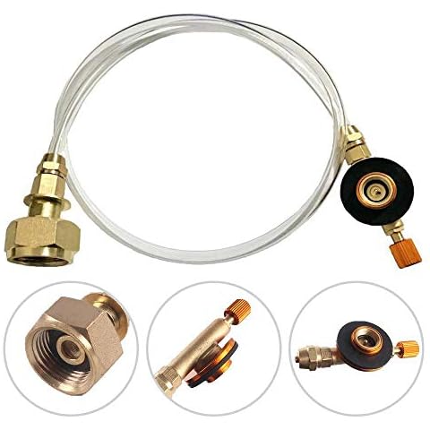 Moshbu Camp Gaskonverter Gasflasche Konverter Adapter Camping Herd Konverter Anschluss Cover