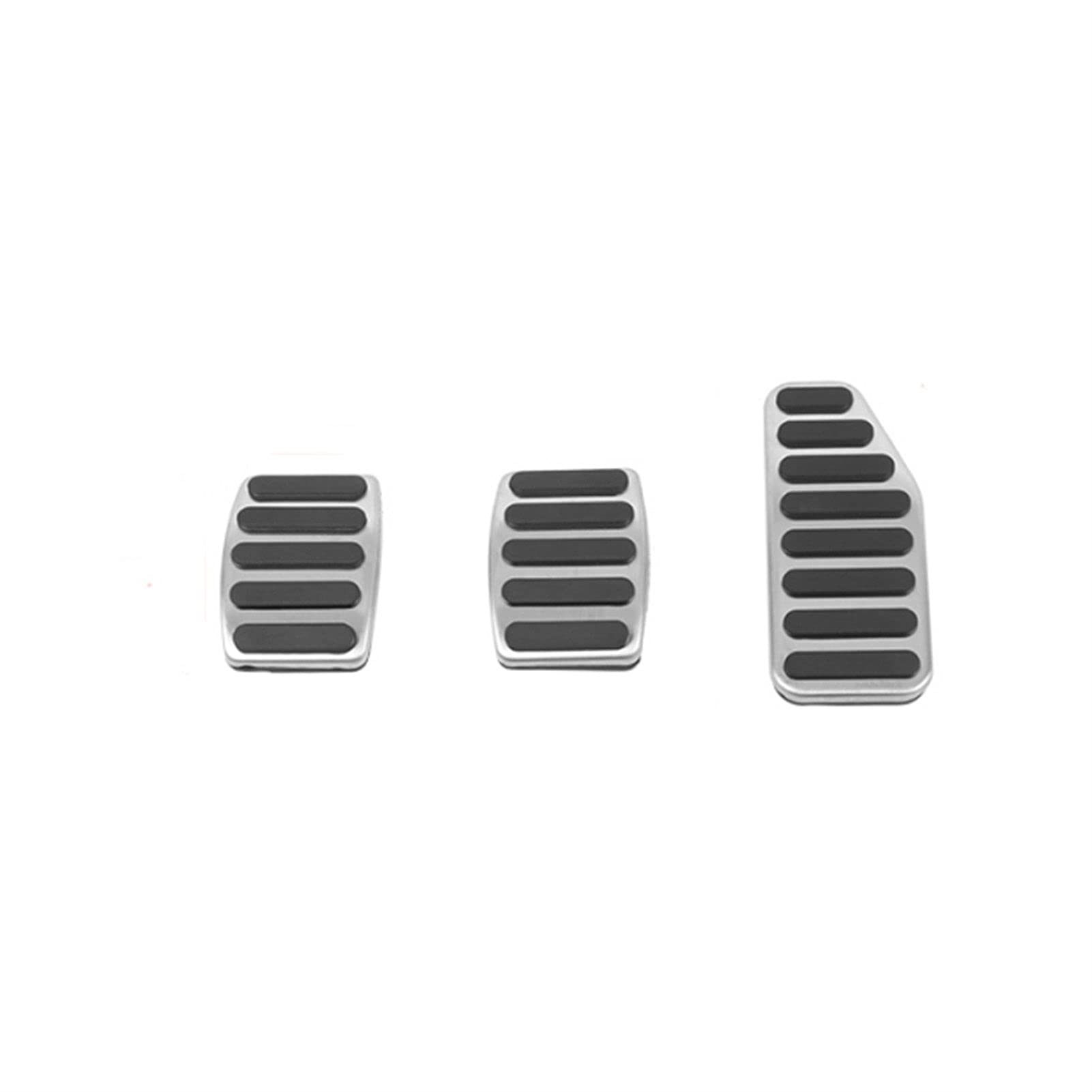 Lewe pedały podnóżka Osłona pedału hamulca samochodowego Jimny, dla akcesoriów Suzuki, Jimny 2010-2022 Zestaw nakładek na pedały samochodowe(3pcs for manual gear)