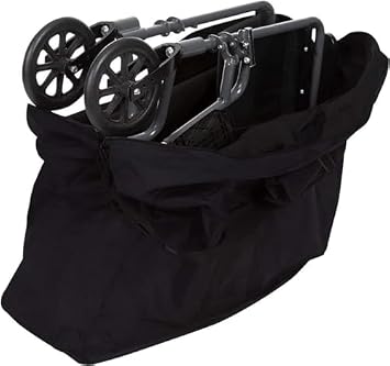 Portable Folding Wheelchair Storage Bag, Compact Transport Chair, Large Suitcase, Portable Large Capacity Storage Bag, Indoor Furniture, Oxford Cloth Waterproof Dust Cover 95*76*33cm