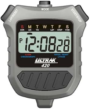 420 Waterproof Stopwatch for Swim Training - Cumulative Split Timer