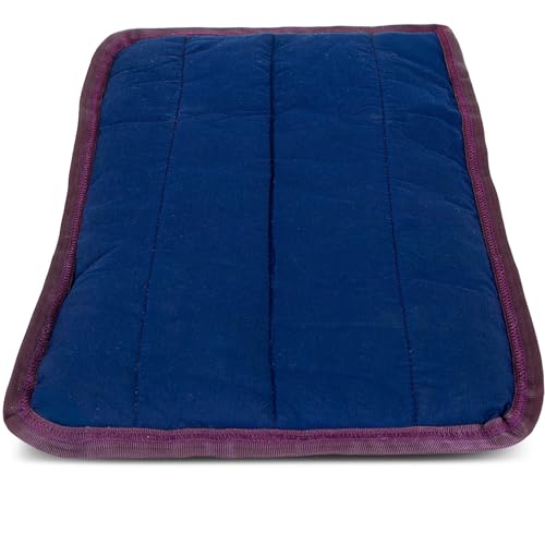 Jeffers Travesseiro confortável para animais de estimação, minúsculo 30,5 x 45,7 cm, azul marinho –